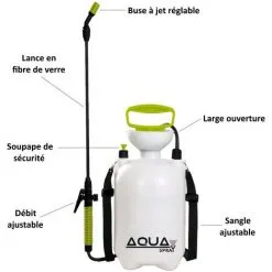 GT GARDEN Pulvérisateur à Pression - 5 Litres -GT GARDEN Soldes 2022 11001054 3