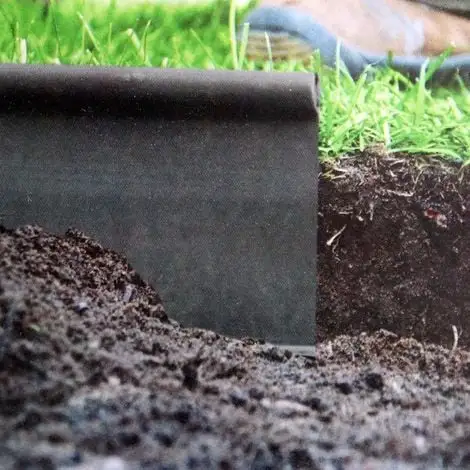 GT GARDEN Bordure De Jardin Grise - 12,5 Cm X 18 Mètres 2 GT GARDEN Bordure De Jardin Grise - 12,5 Cm X 18 Mètres – Image 2