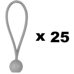 GT GARDEN Lot De 25 Tendeurs à Boule 20 Cm