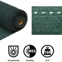 GT GARDEN Brise Vue Vert, 160 G/m² - 2 X 25 Mètres -GT GARDEN Soldes 2022 15816658 3