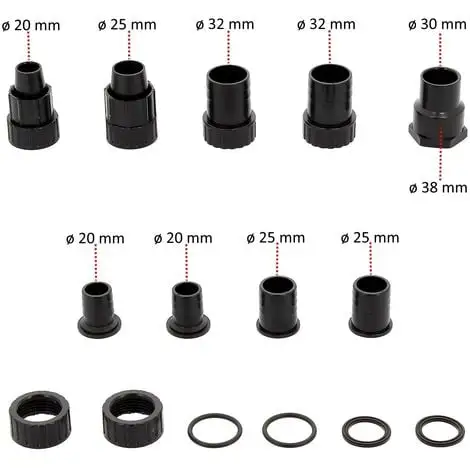 GT GARDEN Pompe De Bassin 20 W - Débit Max 3600 Litres/heure 4 GT GARDEN Pompe De Bassin 20 W - Débit Max 3600 Litres/heure – Image 4