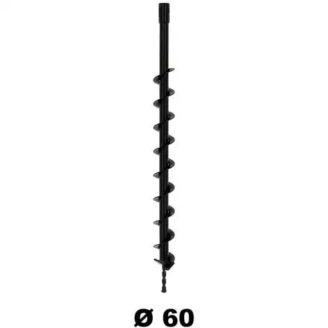 GT GARDEN Mèche Ø 60 Mm Pour Tarière Thermique 1 GT GARDEN Mèche Ø 60 Mm Pour Tarière Thermique