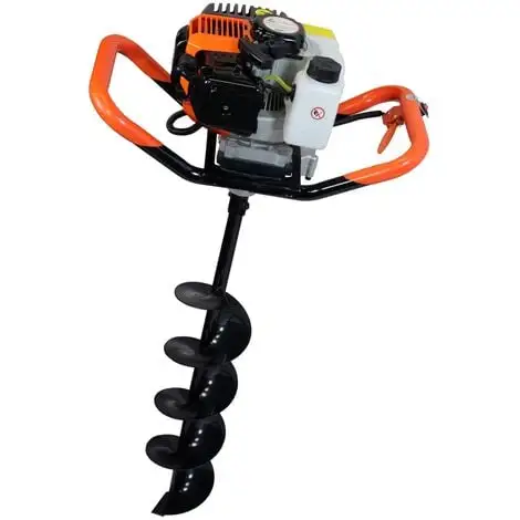 GT GARDEN Tarière Thermique 52 Cm3, 3 CV + Mèche 60 Mm 2 GT GARDEN Tarière Thermique 52 Cm3, 3 CV + Mèche 60 Mm – Image 2