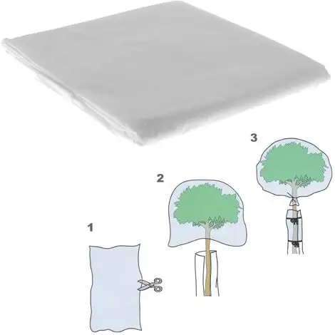 GT GARDEN Voile D'hivernage 3,20 X 10 Mètres 1 GT GARDEN Voile D'hivernage 3,20 X 10 Mètres