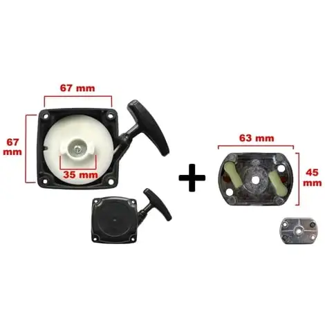 GT GARDEN Lanceur Avec Cloche Pour Débroussailleuse, Multifonction 4 En 1, Outil Sur Perche Et Tarière 1 GT GARDEN Lanceur Avec Cloche Pour Débroussailleuse, Multifonction 4 En 1, Outil Sur Perche Et Tarière