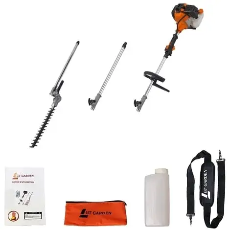 GT GARDEN Taille-haies Thermique Sur Perche, 52 Cm3, 3 CV, Longueur 3.30 Mètres 5 GT GARDEN Taille-haies Thermique Sur Perche, 52 Cm3, 3 CV, Longueur 3.30 Mètres – Image 5