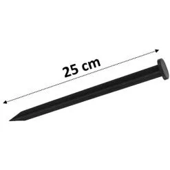 GT GARDEN Bordure De Jardin Droite Noire - 7,8 Cm X 1 Mètre Avec 5 Piquets D'ancrage -GT GARDEN Soldes 2022 46819929 3