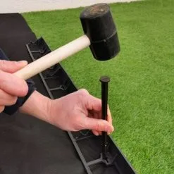 GT GARDEN Bordure De Jardin Droite Noire - 7,8 Cm X 5 Mètres Avec 25 Piquets D'ancrage -GT GARDEN Soldes 2022 46819933 4