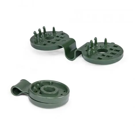 GT GARDEN Lot De 50 Clips De Fixation Verts Pour Brise Vue 2 GT GARDEN Lot De 50 Clips De Fixation Verts Pour Brise Vue – Image 2